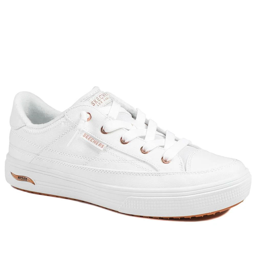 Skechers Arch Fit Arcade Lace Up Trainers - SKE43520 / 328 732 - Image 2
