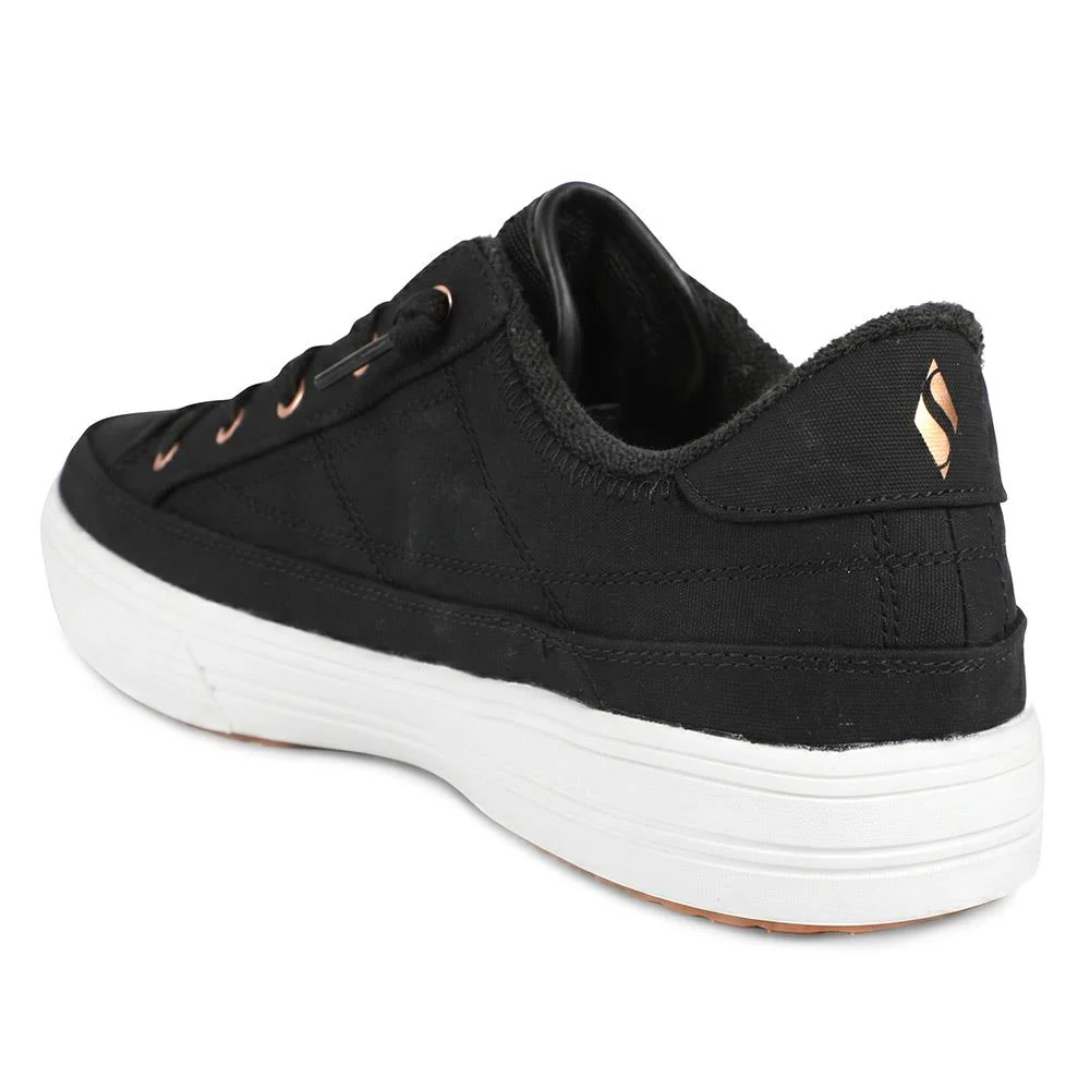 Skechers Arch Fit Arcade Lace Up Trainers - SKE43520 / 328 732 - Black - Image 4