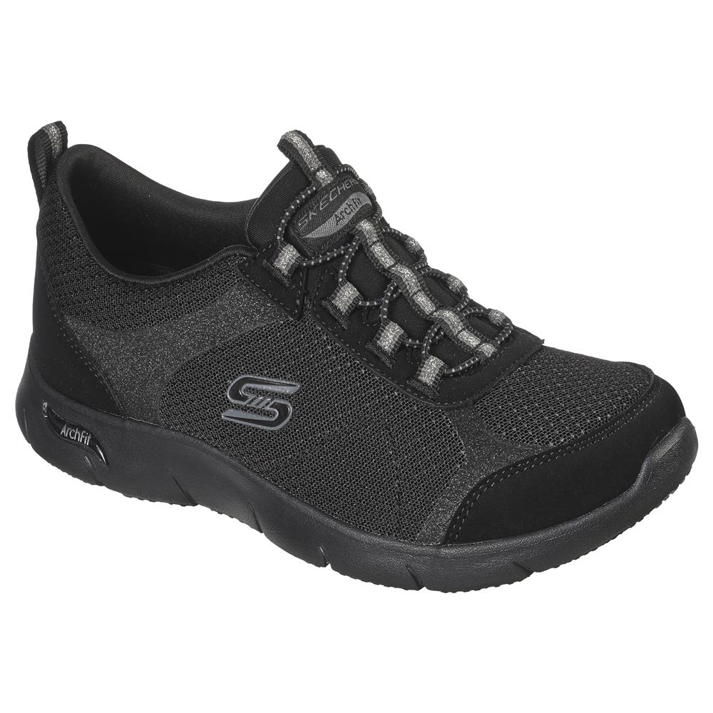 Skechers Arch Fit Refine Her Best Trainers - SKE35086 / 321 383 - Black