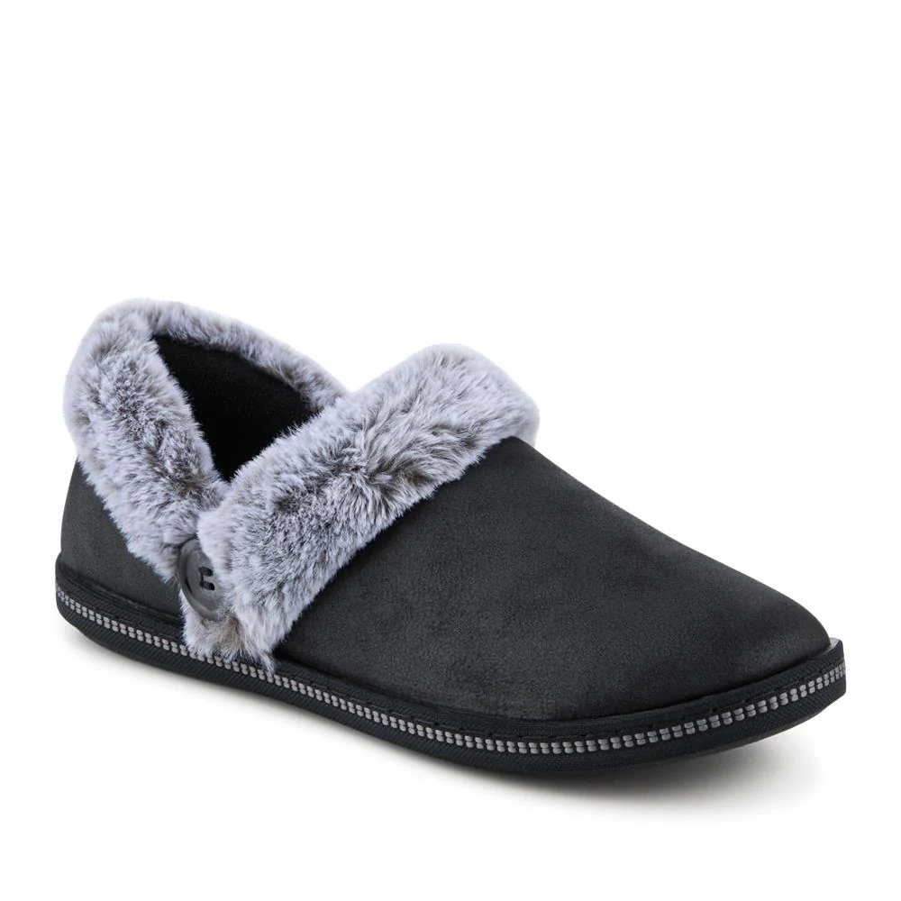 Skechers Cosy Campfire - Girls Night In Slippers - SKE42039 / 327 713 - Black