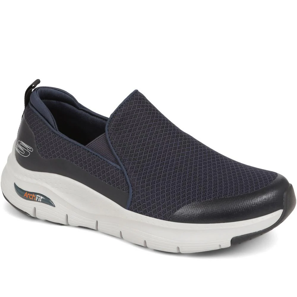 Skechers Extra Wide Arch Fit - Banlin Trainers - SKE37099 / 323 251 - Navy