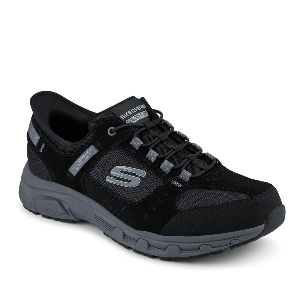 Skechers Slip-ins: Extra Wide Memory Foam Trainers - SKE42016 / 327 827 - Black-Grey