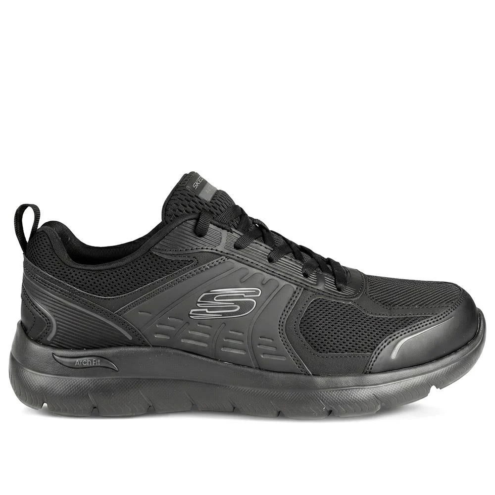 Skechers Extra Wide Slip-ins: Arch Fit Trainers - SKE44009 / 329 534 - Black-Black - Image 3