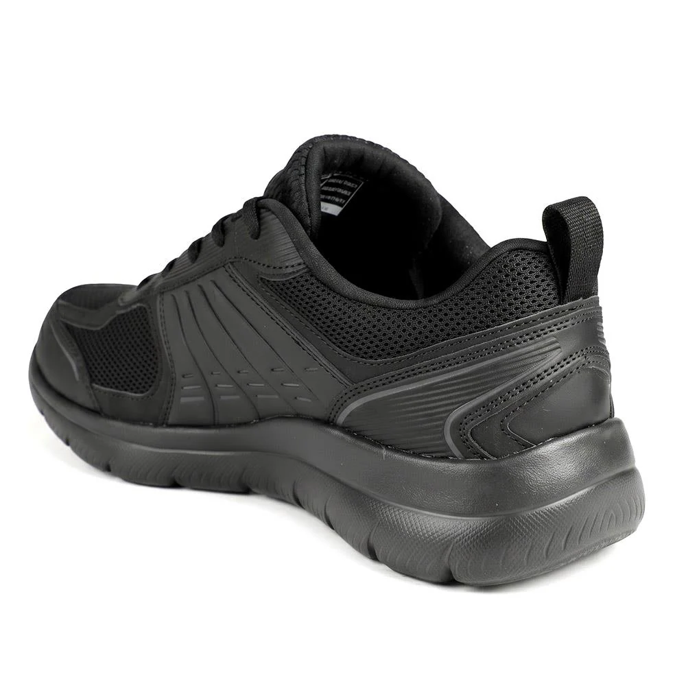 Skechers Extra Wide Slip-ins: Arch Fit Trainers - SKE44009 / 329 534 - Black-Black - Image 4