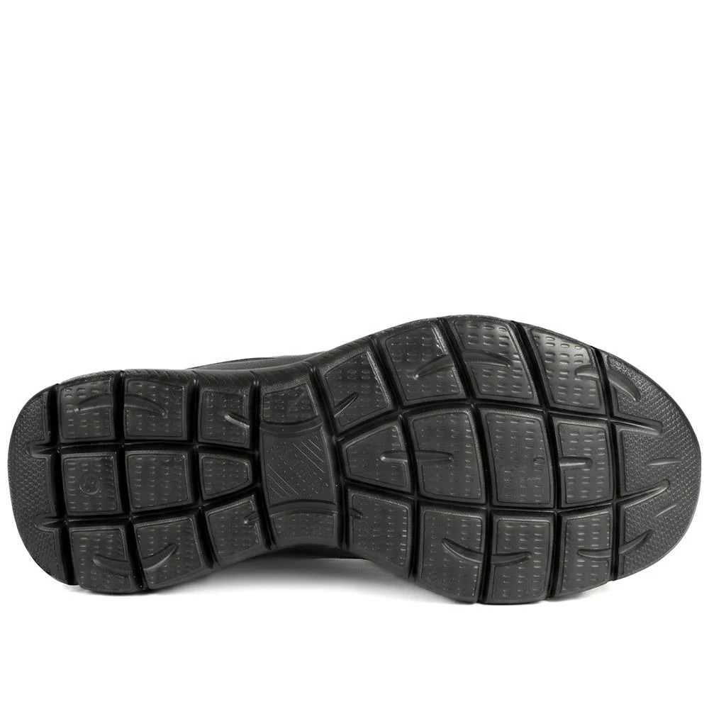Skechers Extra Wide Slip-ins: Arch Fit Trainers - SKE44009 / 329 534 - Black-Black - Image 6