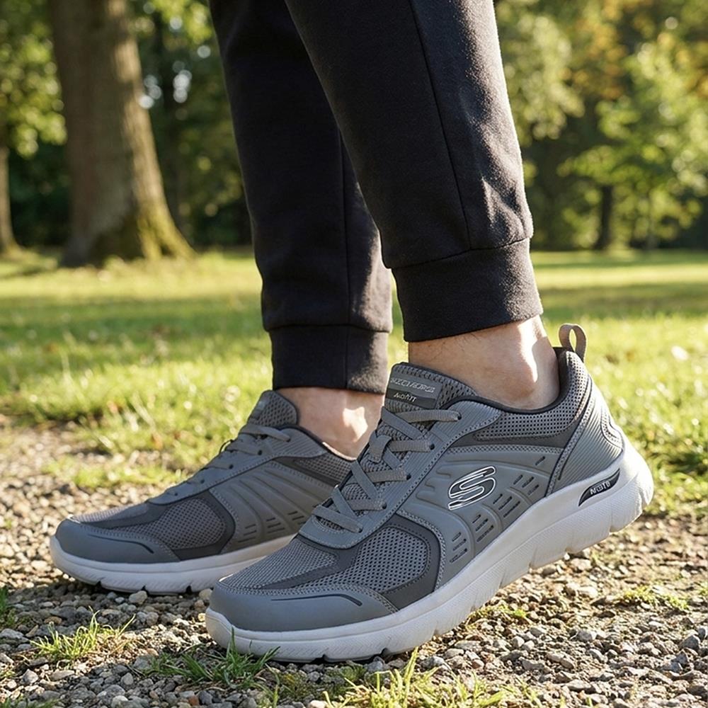 Skechers Extra Wide Slip-ins: Arch Fit Trainers - SKE44009 / 329 534 - Charcoal - Image 2
