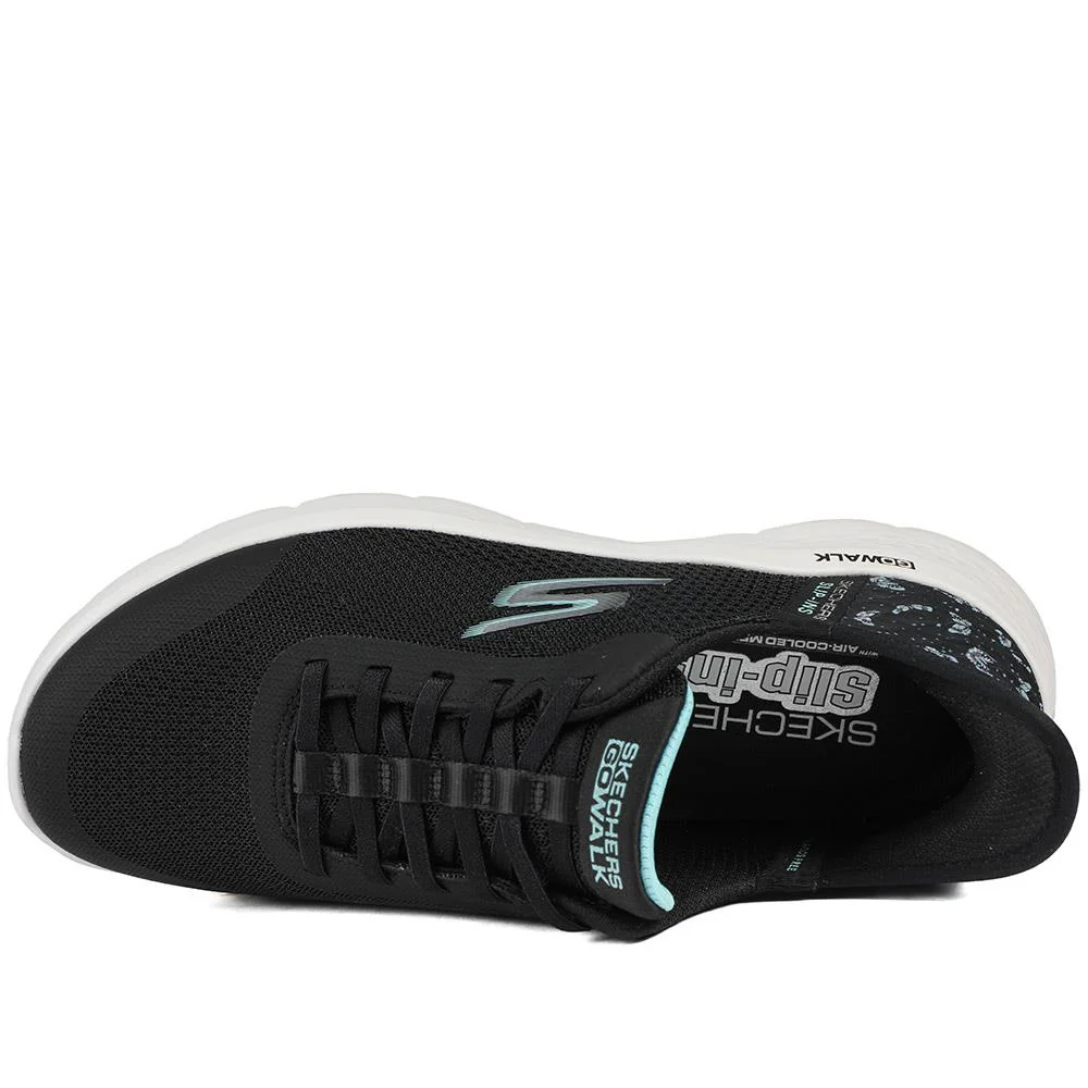 Skechers Slip-ins: Go Walk Flex Trainers - SKE43023 / 328 892 - Black - Image 5