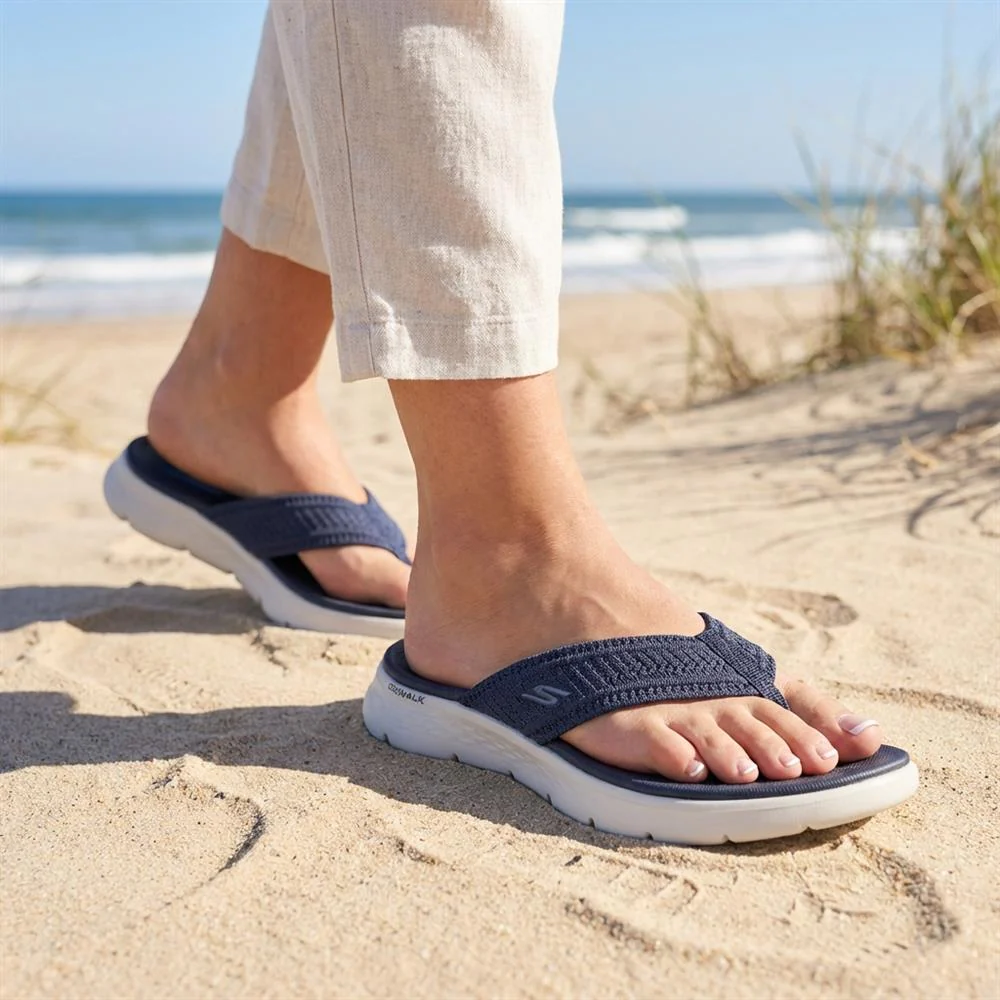 Skechers GO WALK Holly Sandals  - SKE43078 / 328 676 - Navy - Image 2