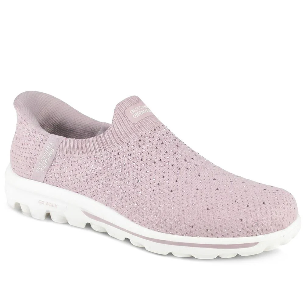 Skechers Go Walk Travel - Amara Slip On Trainers - SKE43024 / 329 138