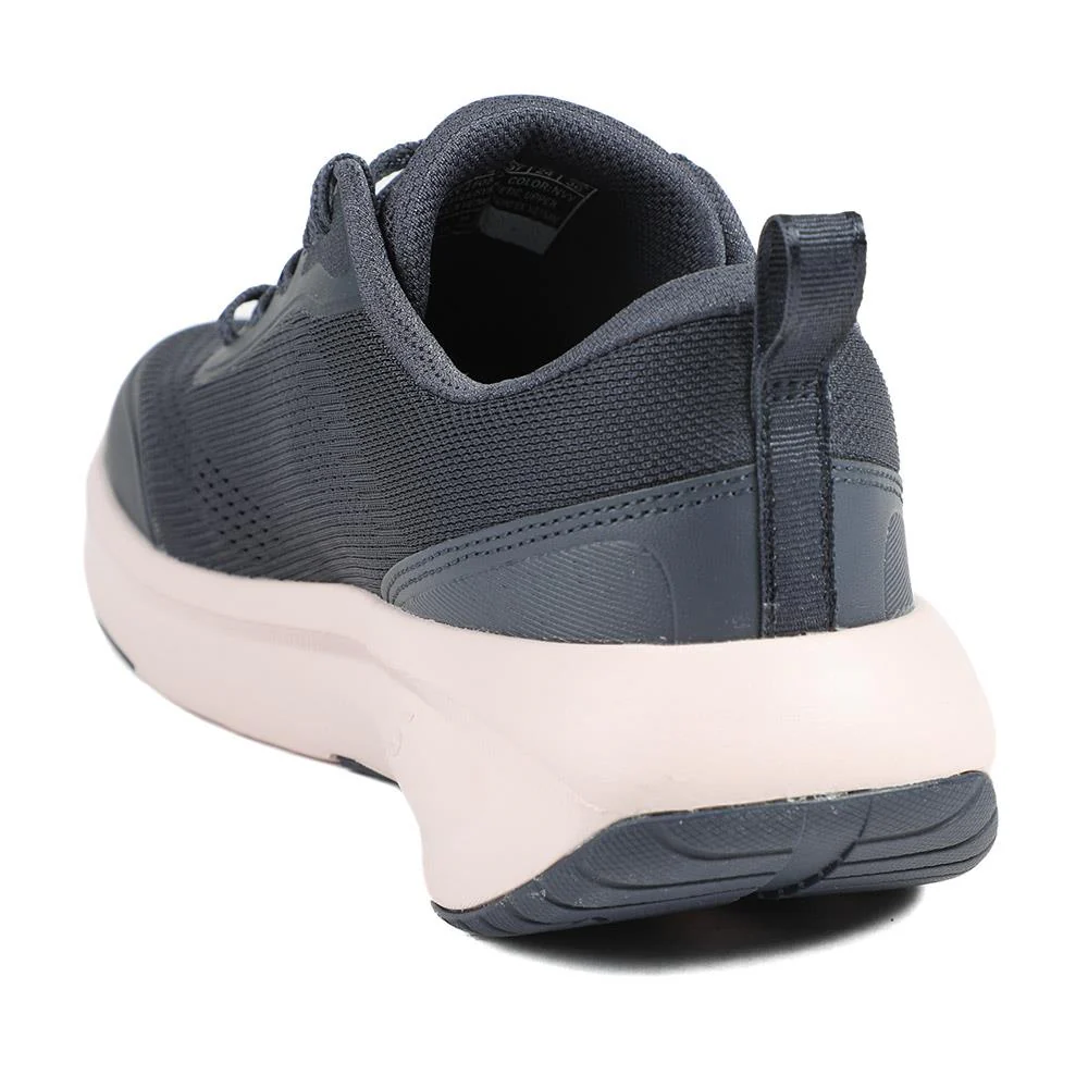 Skechers Lace Up Plush Foam® Trainers - SKE43516 / 328 737 - Navy - Image 4