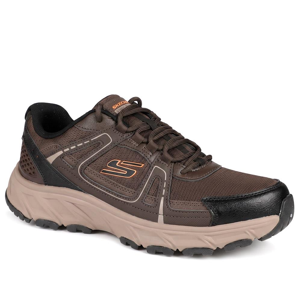 Skechers Memory Foam Hillcrest 2.0 Trainers - SKE44023 / 329 576 - Brown