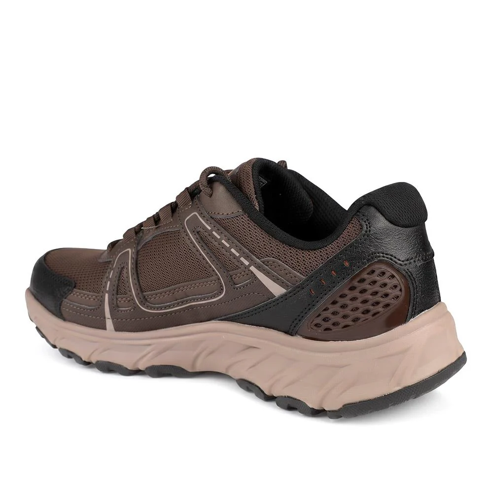 Skechers Memory Foam Hillcrest 2.0 Trainers - SKE44023 / 329 576 - Brown - Image 4