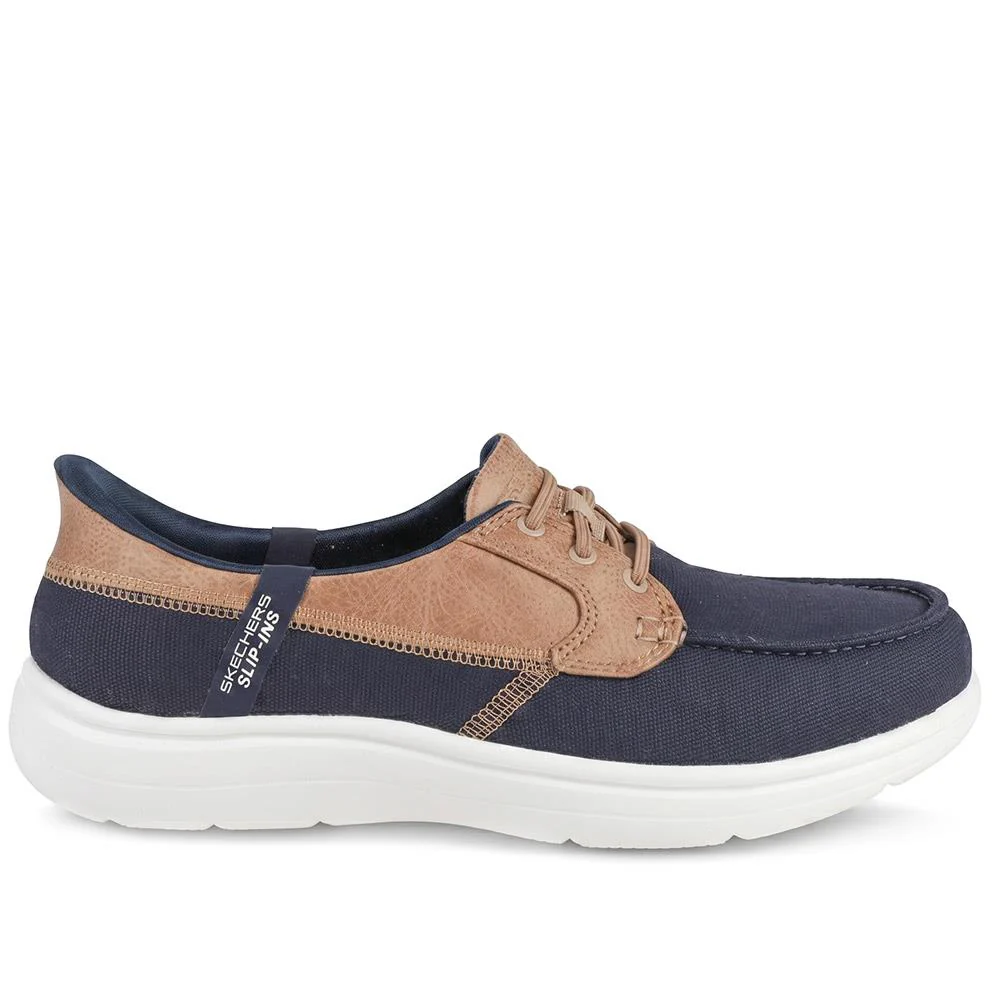 Skechers On-The-Go Flex Radiant-Sandy Trainers - SKE43525 / 328 744 - Navy - Image 2