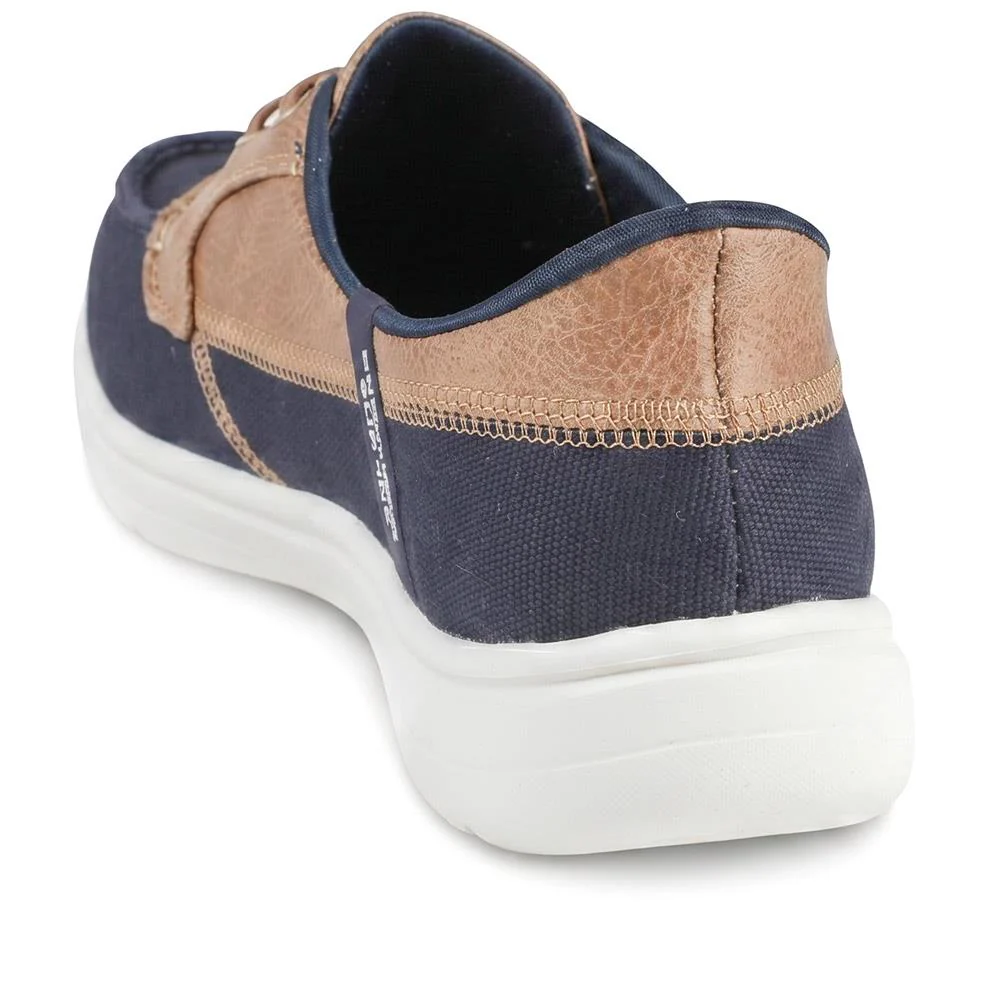 Skechers On-The-Go Flex Radiant-Sandy Trainers - SKE43525 / 328 744 - Navy - Image 3
