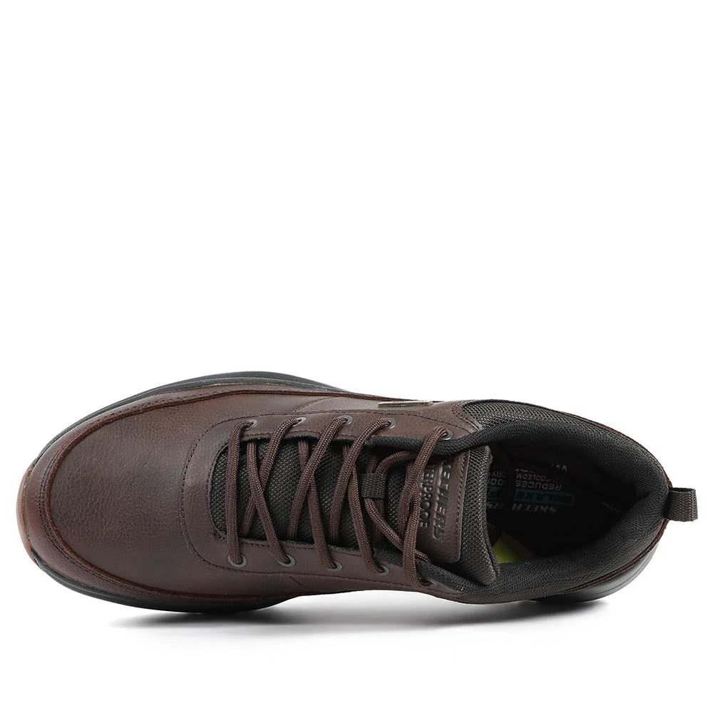 Skechers Parnell Tex Waterproof Lace Up Shoes - SKE42523 / 328 348 - Brown - Image 4
