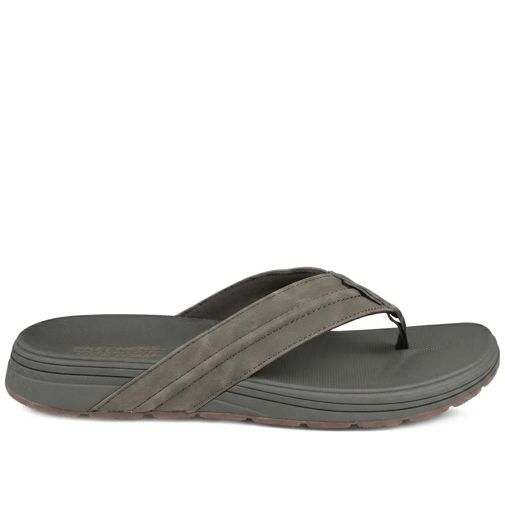 Skechers Patino Marlee Toe Post Sandals - SKE43118 / 330 284 - Chocolate - Image 2