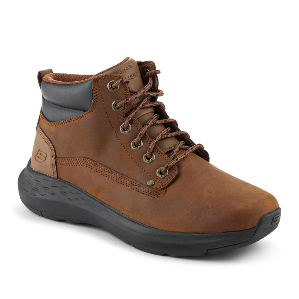 Skechers Relaxed Fit Lace Up Boots - SKE42065 / 327 912