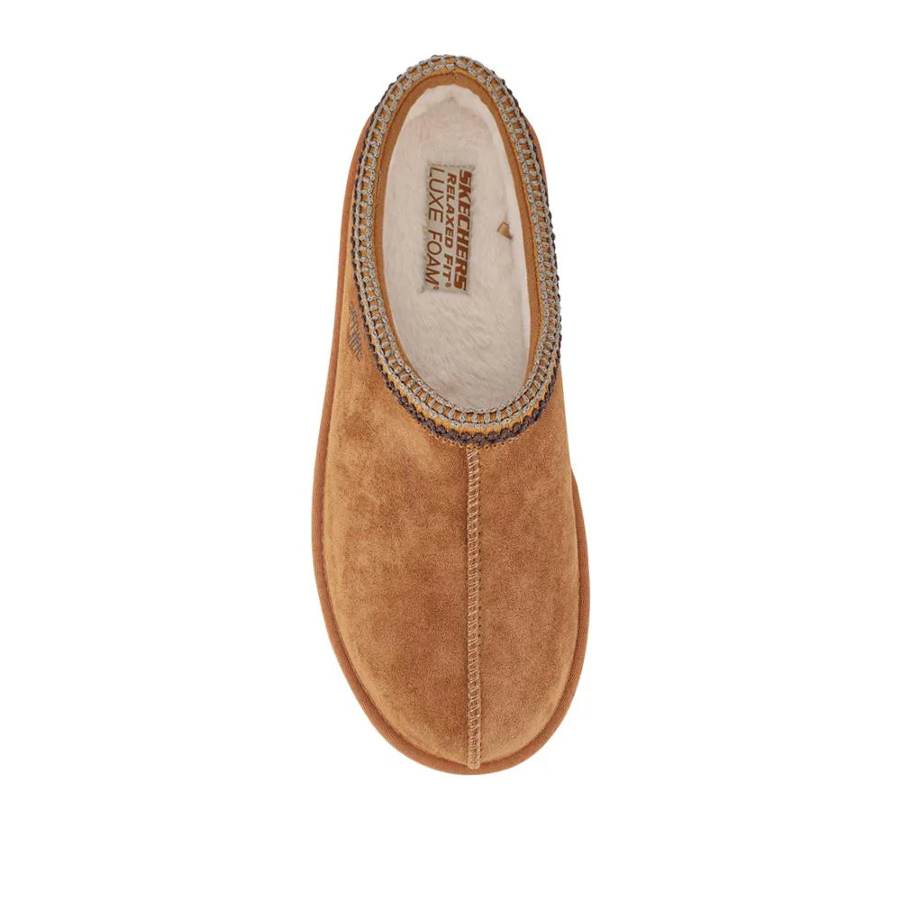 Skechers Relaxed Fit Renten Mule Slippers - SKE42073 / 328 274 - Tan - Image 4