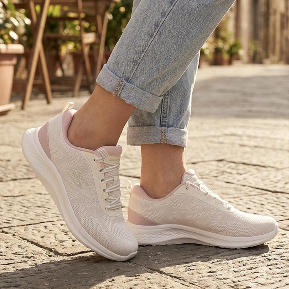 Skechers Skech-Lite Pro 2.0 Everyday Pace Trainers - SKE43107 / 329 373 - Natural - Image 2