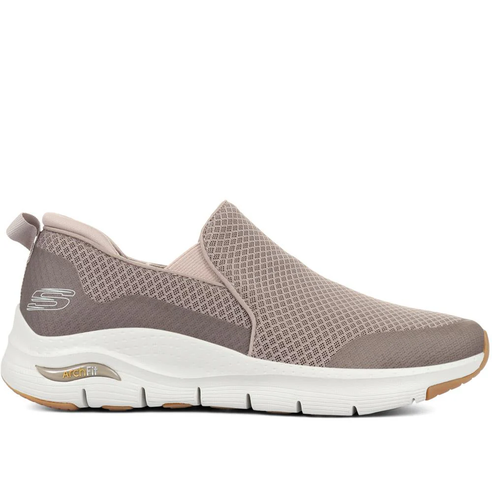 Skechers Slip-ins: Arch Fit Banlin Trainers - SKE33143 / 320 135 - Taupe - Image 2