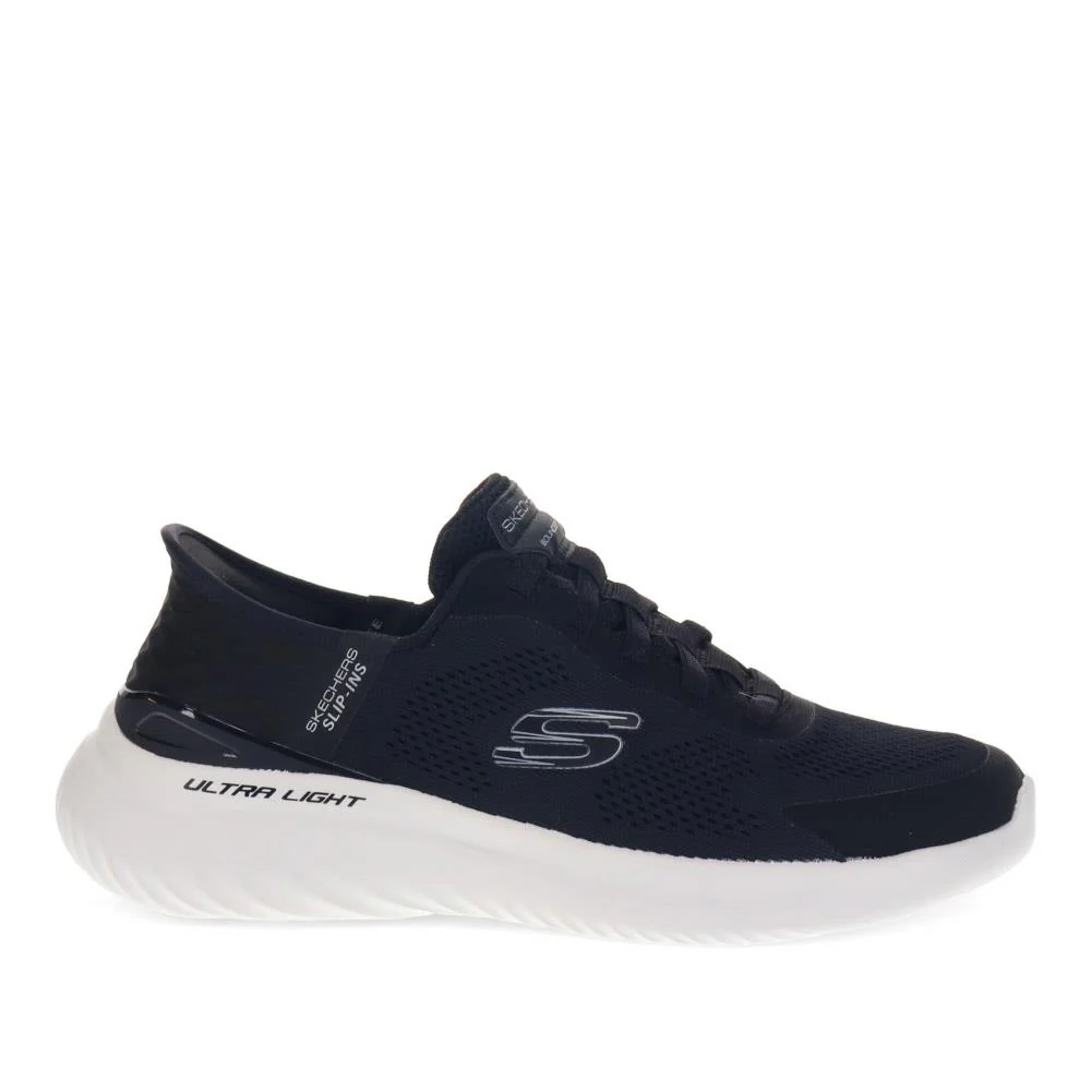 Skechers Slip-ins: Bounder 2.0 - Emerged Trainers - SKE40512 / 325 732 - Black-White - Image 2