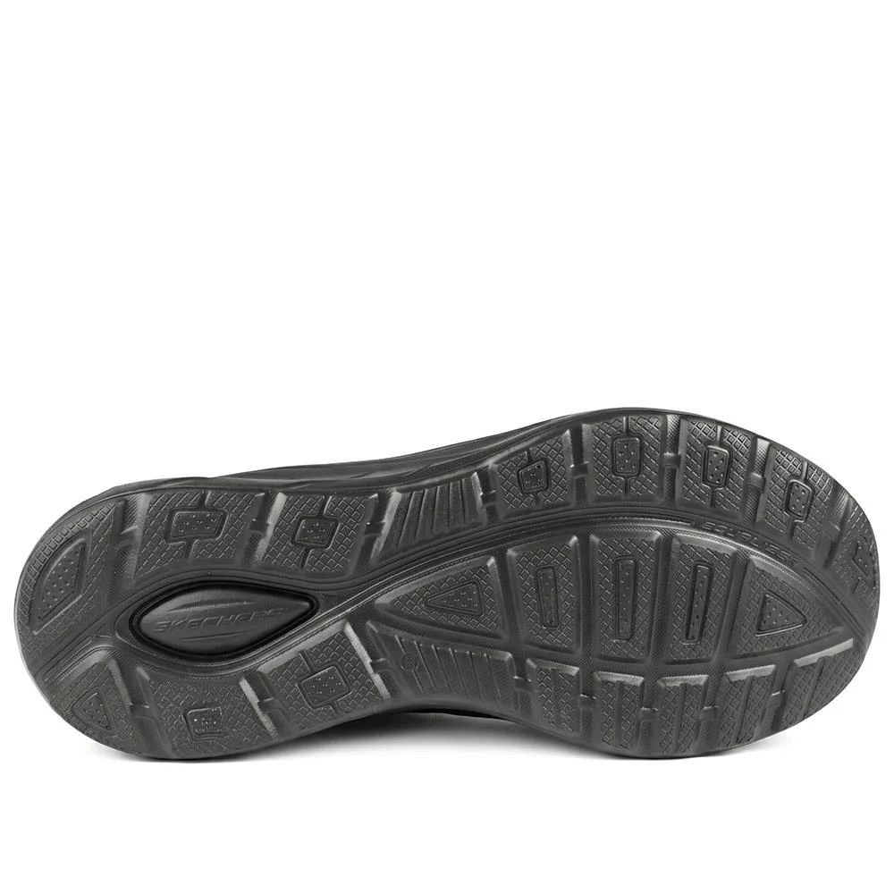 Skechers Slip-ins: Extra Wide Equalizer Trainers - SKE43074 / 329 067 - Black-Black - Image 6