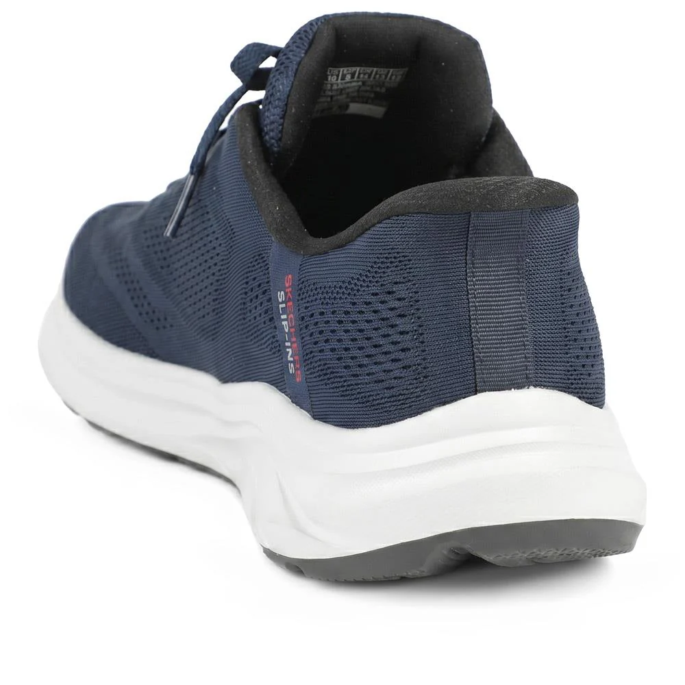 Skechers Slip-ins: Extra Wide Equalizer Trainers - SKE43074 / 329 067 - Navy - Image 3