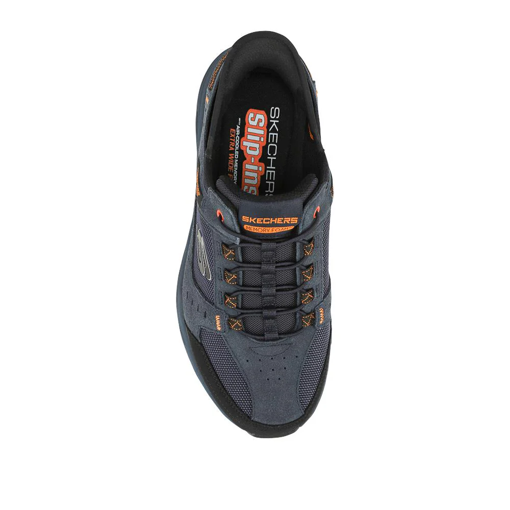 Skechers Slip-ins: Extra Wide Memory Foam Trainers - SKE42016 / 327 827 - Navy - Image 5