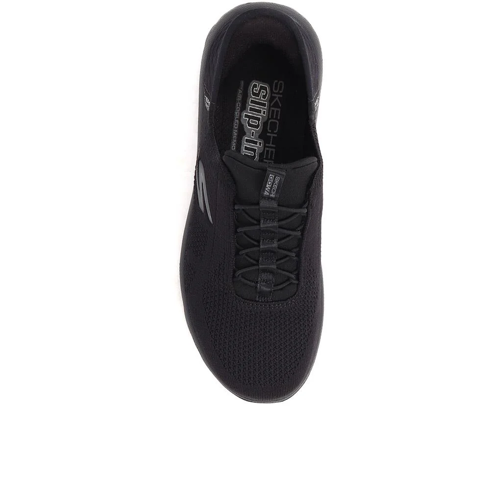 Skechers Slip-ins: GO WALK Travel - Milan - SKE39015 / 324 683 - Black - Image 5