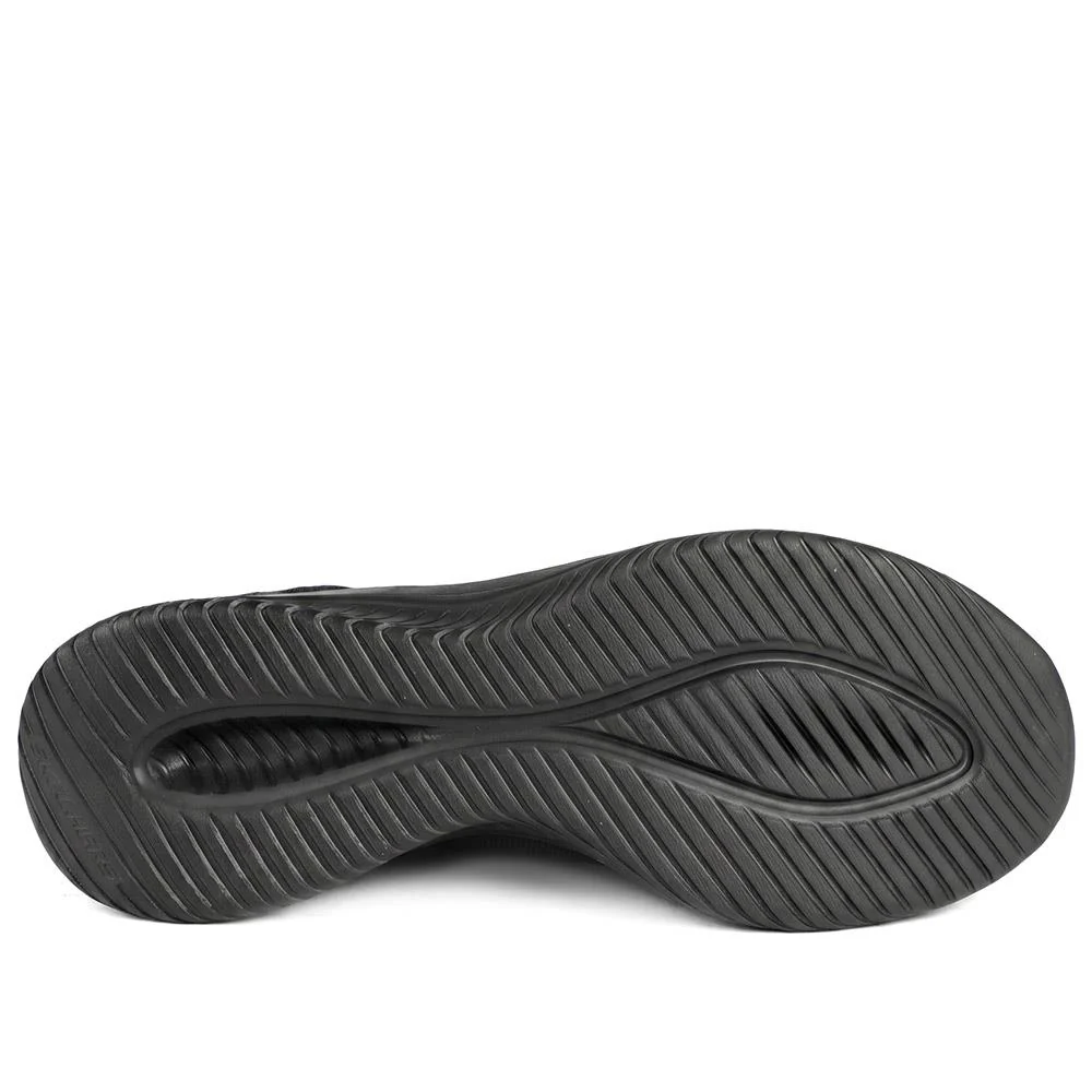 Skechers Slip-ins: Lace Up Trainers - SKE43137 / 330 385 - Black - Image 6
