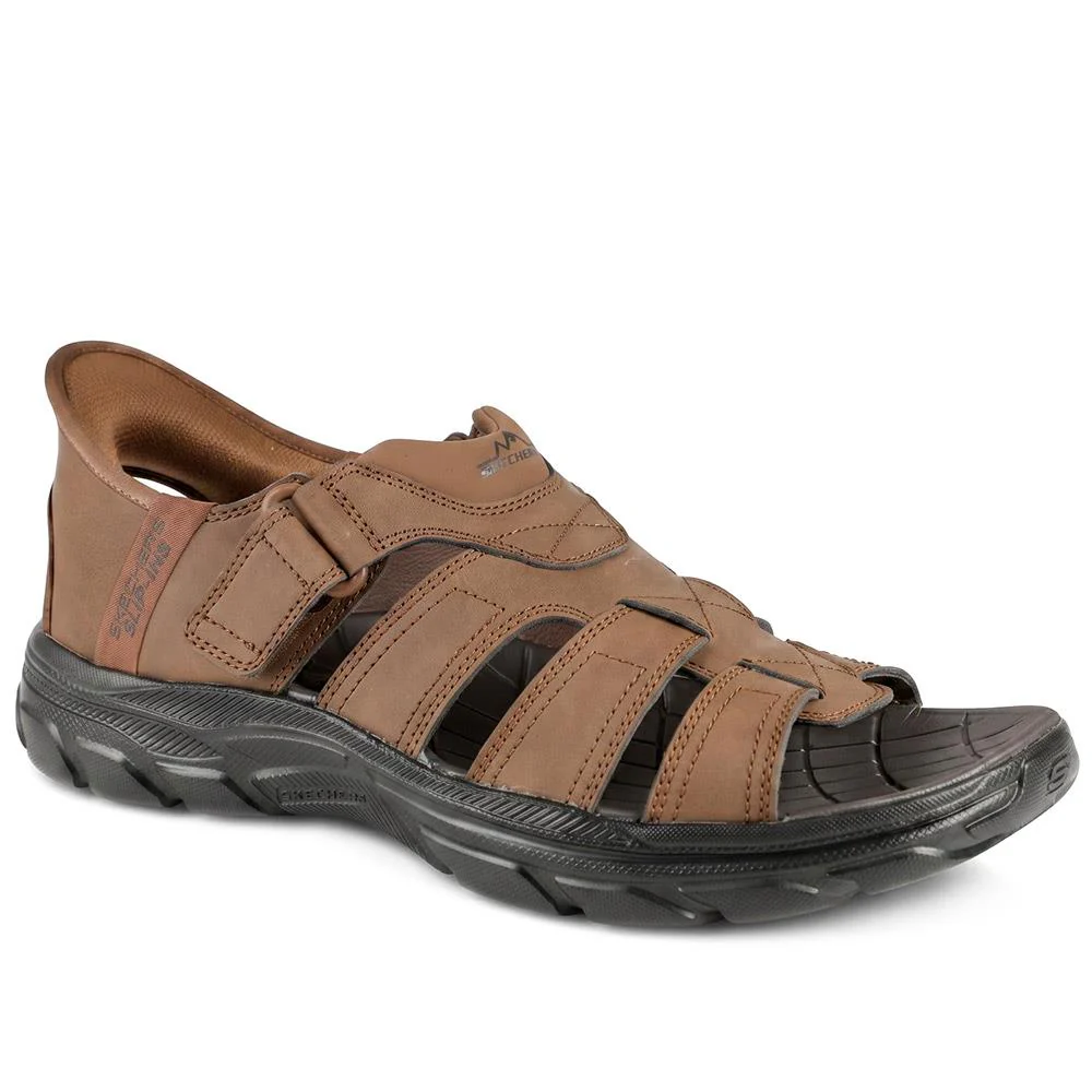 Skechers Slip-ins: Revolted SS - Norvel Sandals - SKE43057 / 329 472 - Dark Brown