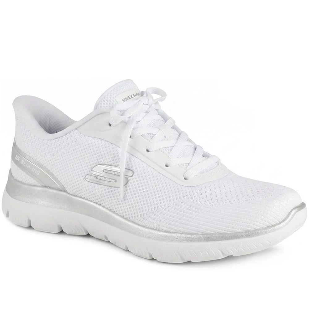 Skechers Slip-ins: Summits Lace Up Trainers - SKE43030 / 329 106 - White