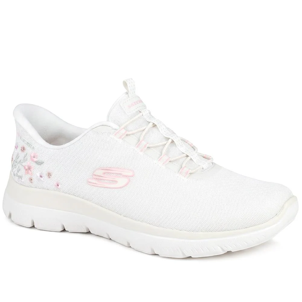 Skechers Slip-ins: Summits-Spring Blossom Trainers - SKE43032 / 329 064 - Natural