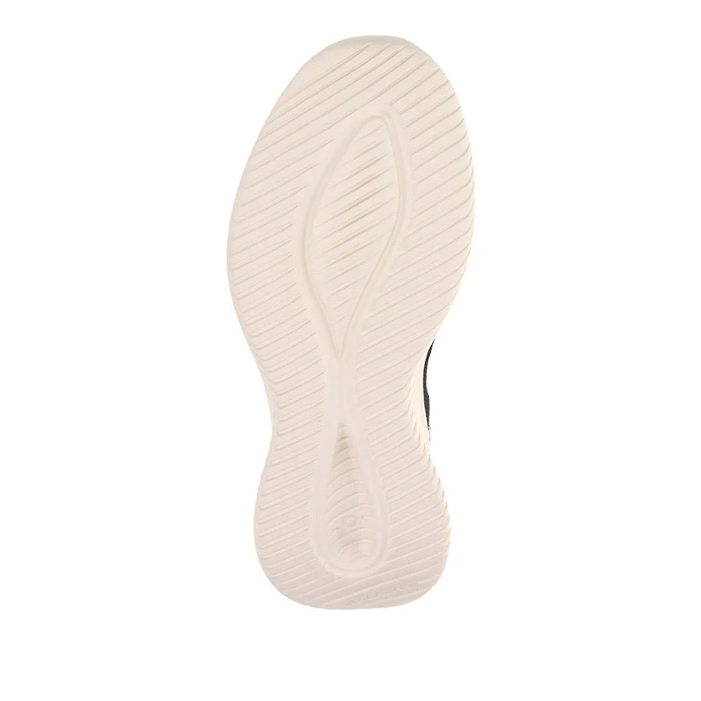 Skechers Wide Fit Slip-ins: Ultra Flex Trainers - SKE39047 / 324 776 - Black-White - Image 5