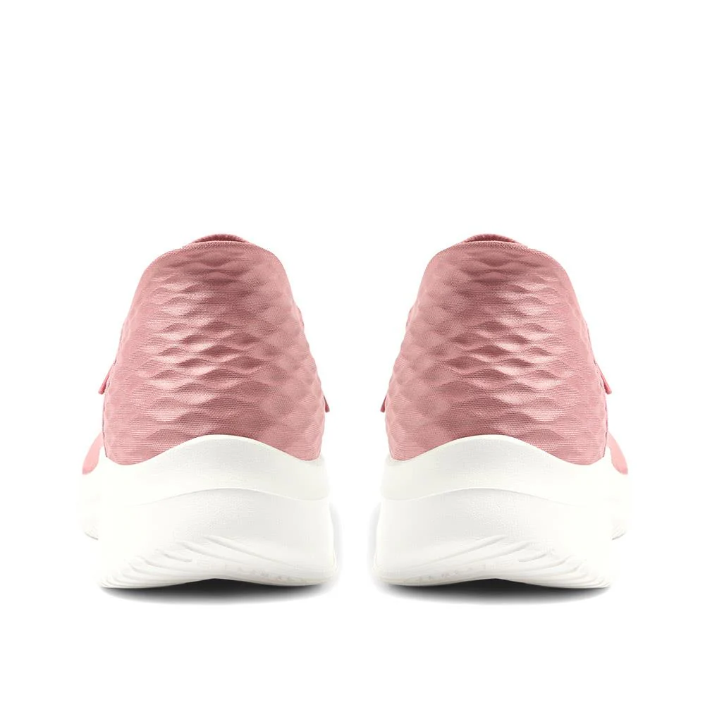 Skechers Slip-ins: Ultra Flex Brilliant Trainers - SKE36533 / 323 463 - Mauve - Image 3