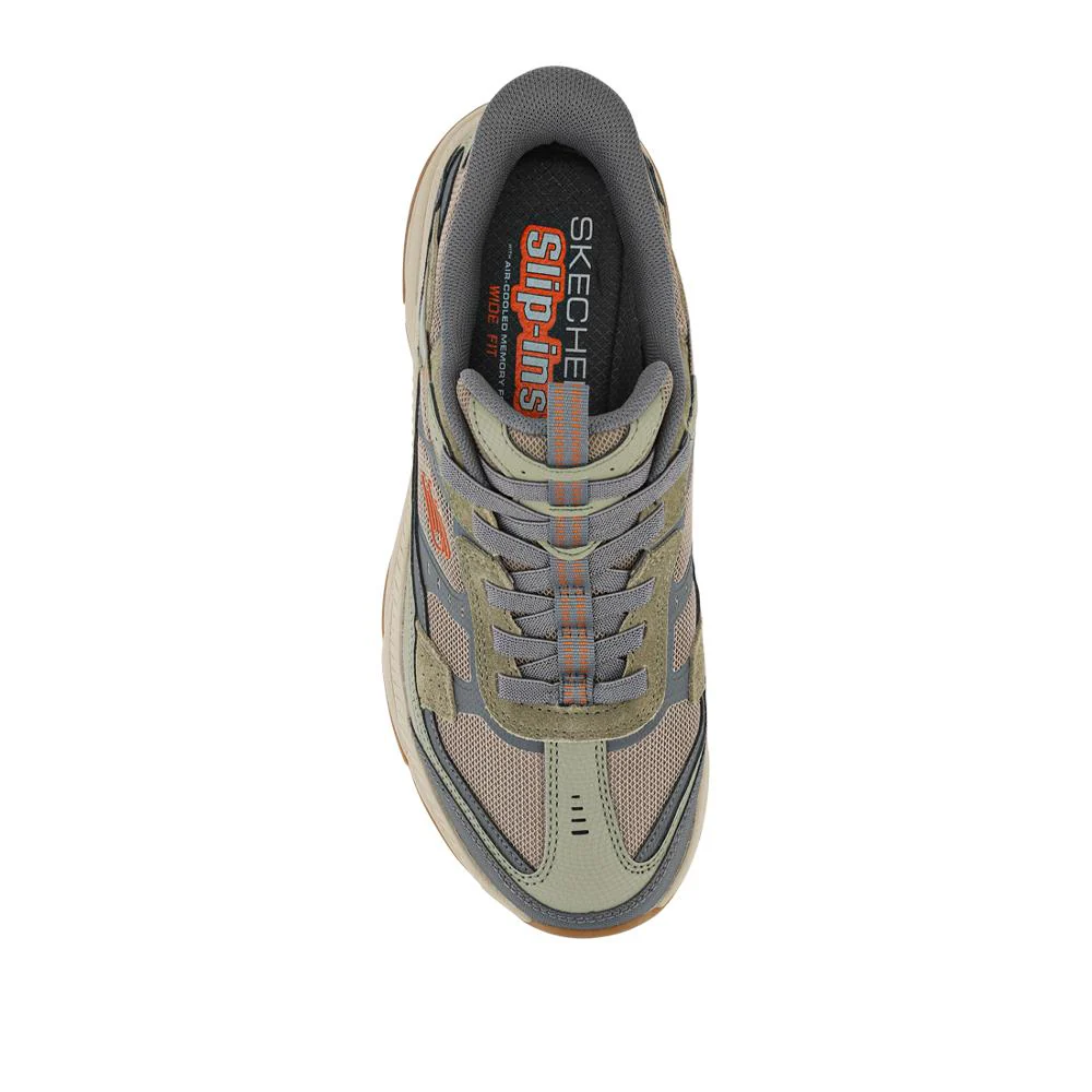 Skechers Wide Fit Slip-ins Vigor AT Trainers - SKE42035 / 327 834 - Olive - Image 4
