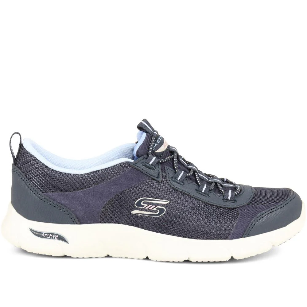 Skechers Sport Active Arch Fit Refine Shoes - SKE38067 / 324 062 - Navy - Image 2