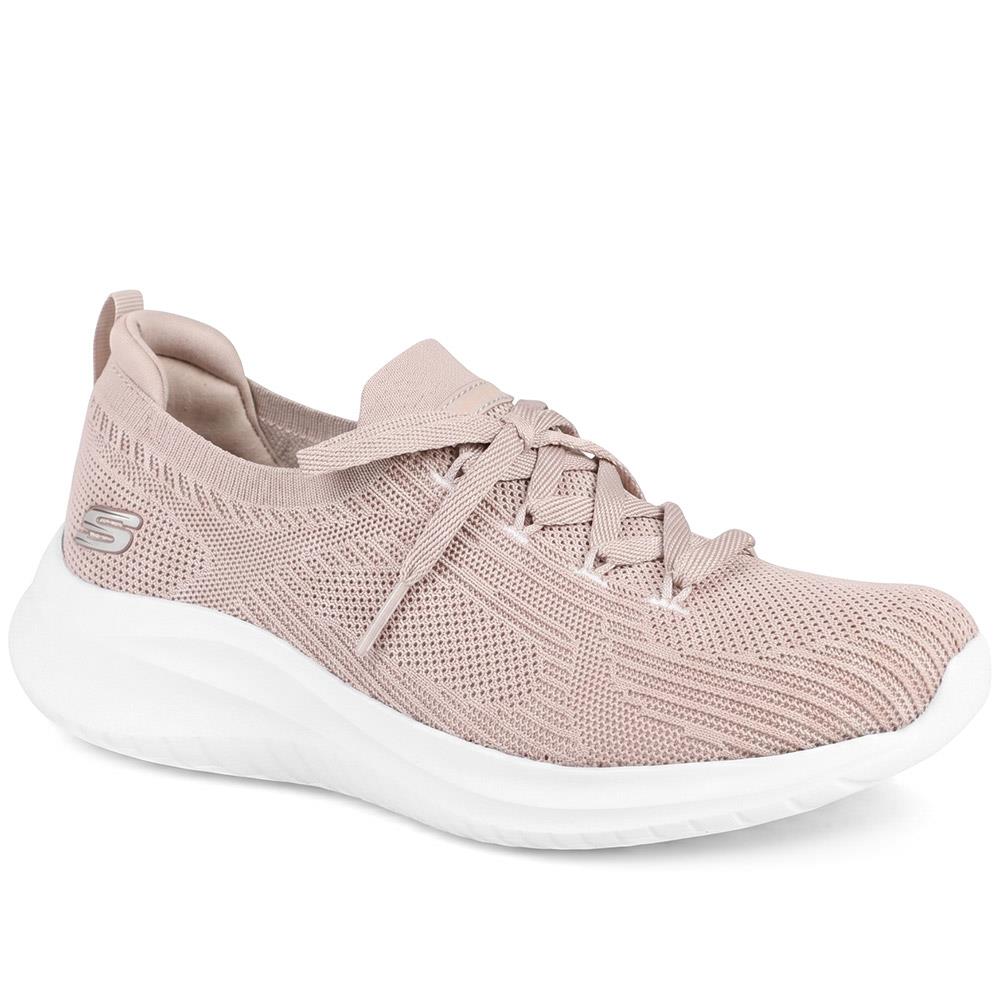 Skechers Sporty Breathable Lace Up Trainers - SKE43015 / 328 681 - Image 5