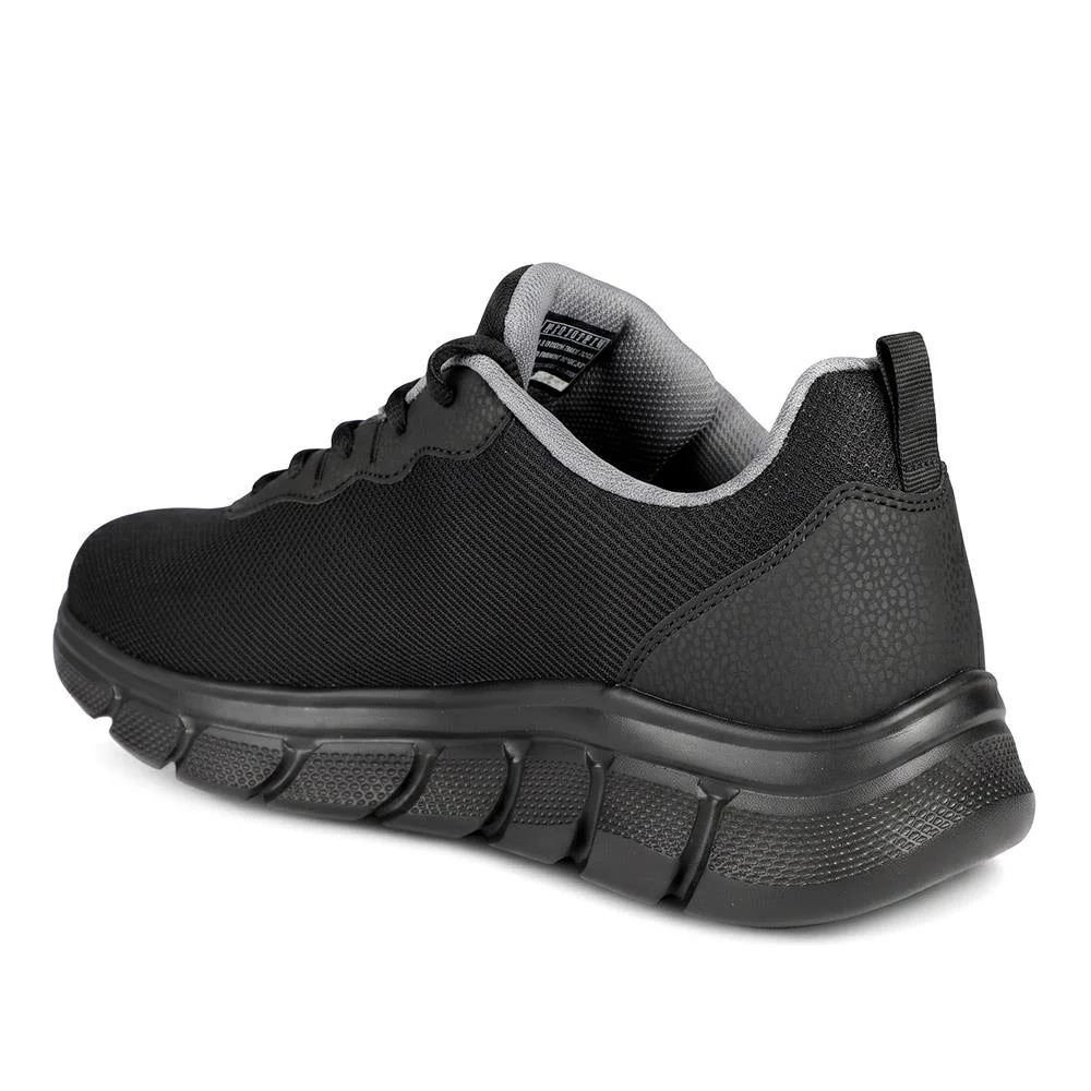 Skechers Wide Fit BOBS Sport B Flex - Icy Edge - SKE42010 / 329 538 - Black-Black - Image 4