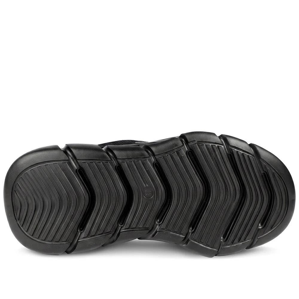 Skechers Wide Fit BOBS Sport B Flex - Icy Edge - SKE42010 / 329 538 - Black-Black - Image 6