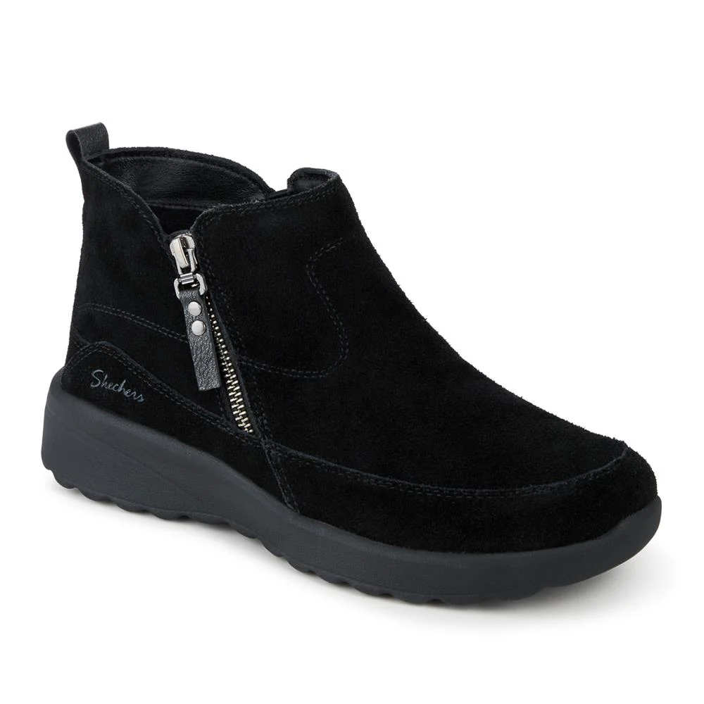 Skechers Zip Up Leather Boots - SKE42071 / 328 248 - Image 2