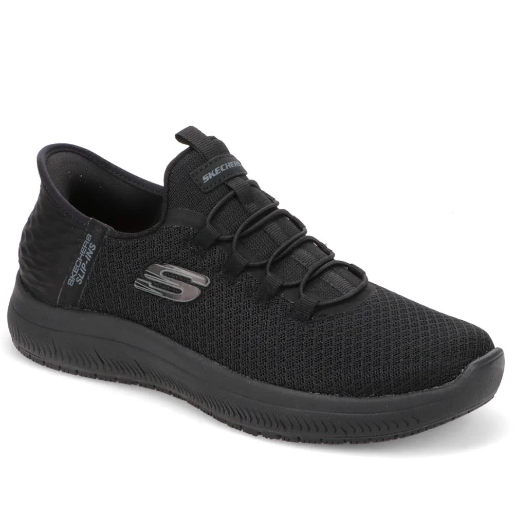 Skechers Slip-ins: Summits SR - Enslee Trainers - SKE40521 / 326 631 - Black-Black