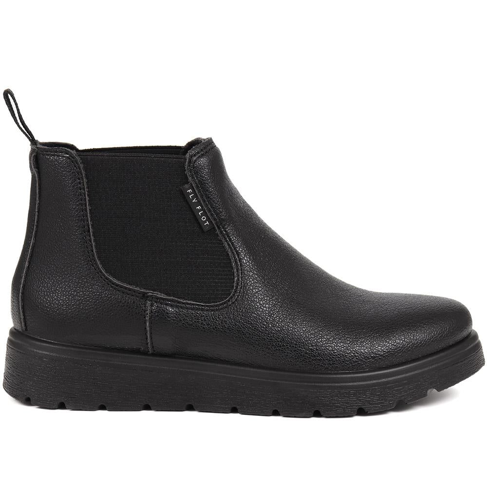 Fly Flot Chelsea Boots - FLY38053 / 324 082 - Black - Image 2