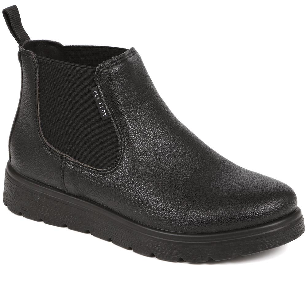 Fly Flot Chelsea Boots - FLY38053 / 324 082 - Black