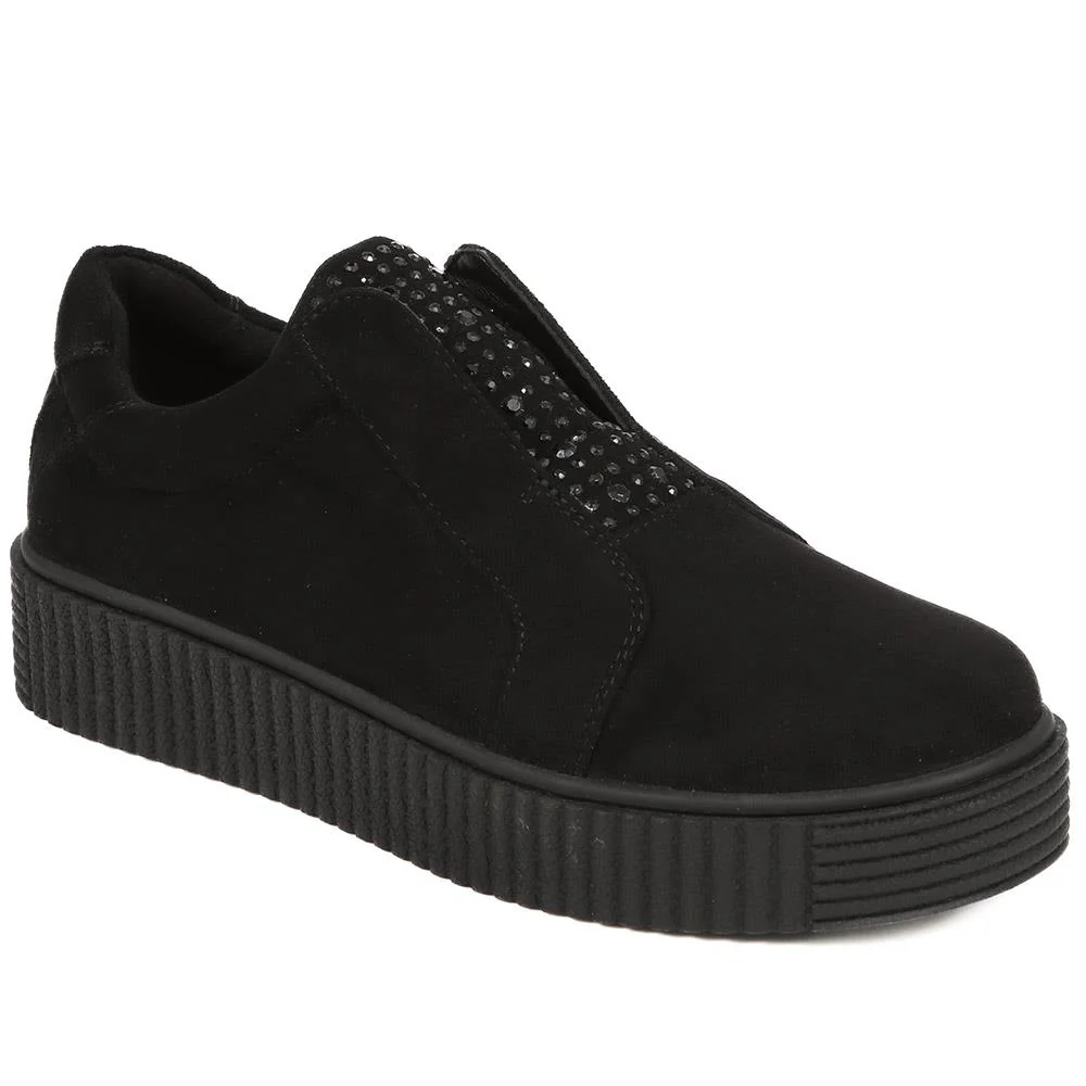 Slip-On Casual Shoes  - SANYI40033 / 326 596 - Black
