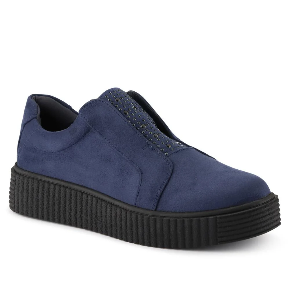 Slip-On Casual Shoes  - SANYI40033 / 326 596 - Navy