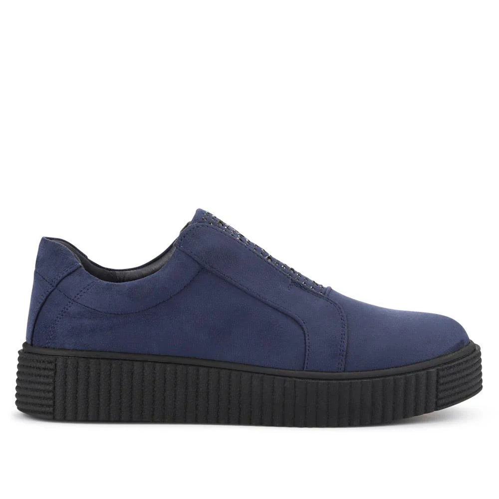 Slip-On Casual Shoes  - SANYI40033 / 326 596 - Navy - Image 2