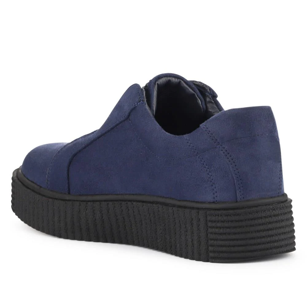 Slip-On Casual Shoes  - SANYI40033 / 326 596 - Navy - Image 3