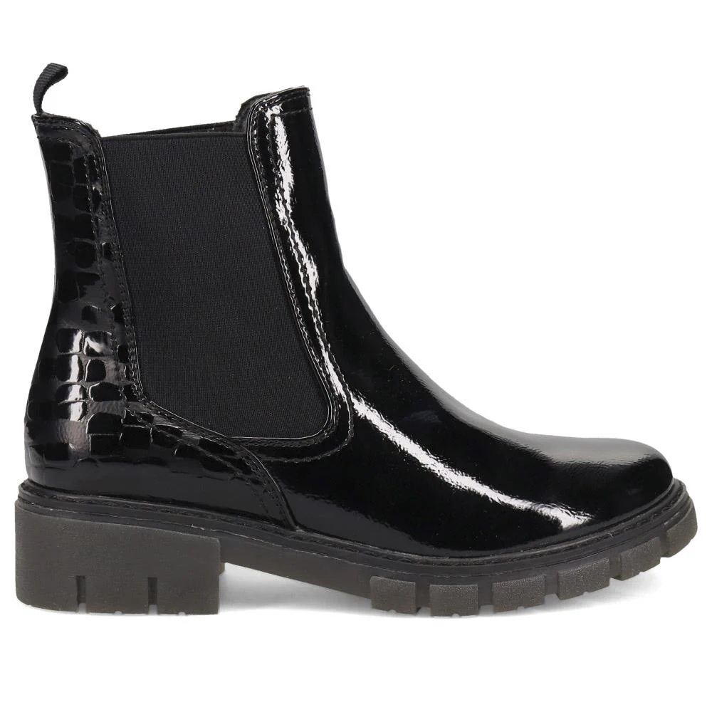 Slip-On Chelsea Boots - WBINS40139 / 326 112 - Black Patent - Image 2