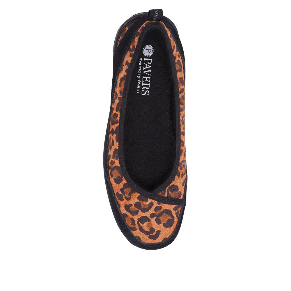 Slip-On Patterned Lightweight Pumps - BRK37007 / 323 323 - Leopard - Image 4